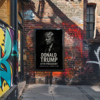 Trump Contemplative Leader Collectors Cinematic Poster