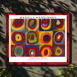 Wassily Kandinsky Color Study Poster