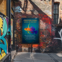 Firefish Goby Jewel of the Reef Poster