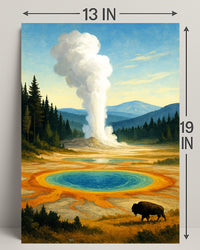 Yellowstone Serenity Poster PosterGoat