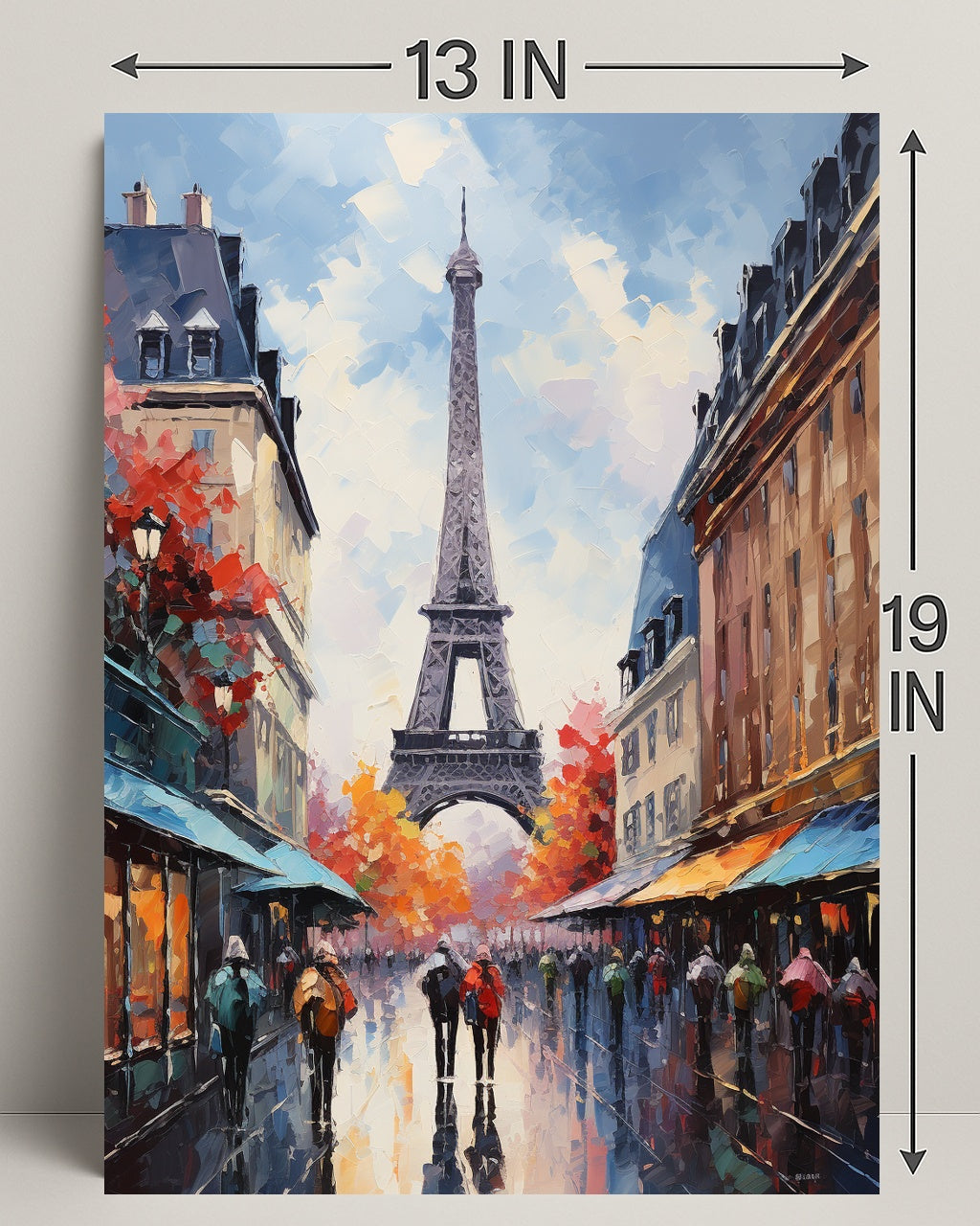 Autumn In Paris Poster