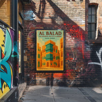 Al Balad The Colorful Old City Of Poster