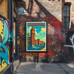 Manchester, New Hampshire Poster