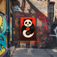 Panda Dj Vibes Poster