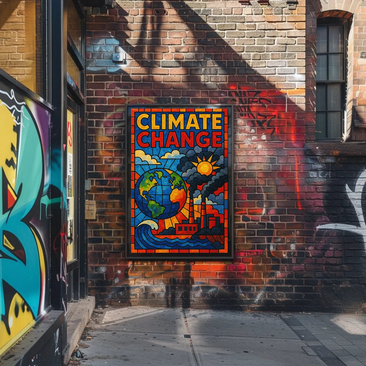 Climate Change Awareness Poster
