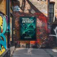 Detroit's Automotive Legacy Revival Urban or Cityscape Poster PosterGoat
