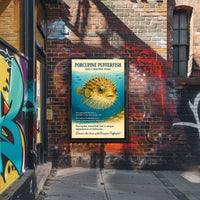 Discover the Porcupine Pufferfish Poster