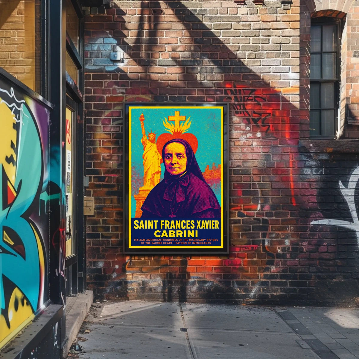 Saint Frances Xavier Cabrini Poster