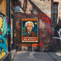 Albert Einstein The Theory Of Poster