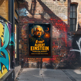 Albert Einstein Nobel Prize In Physics Poster