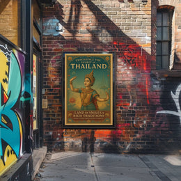 Thailand's Cultural Richness Travel Poster
