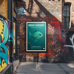 Green Chromis The Jewel Of The Reef Poster