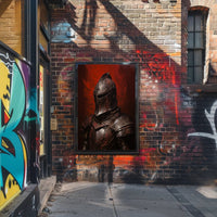 Medieval Knight Valor Art Print Historical or Presidential Poster