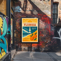 Florida The Sunshine State Poster
