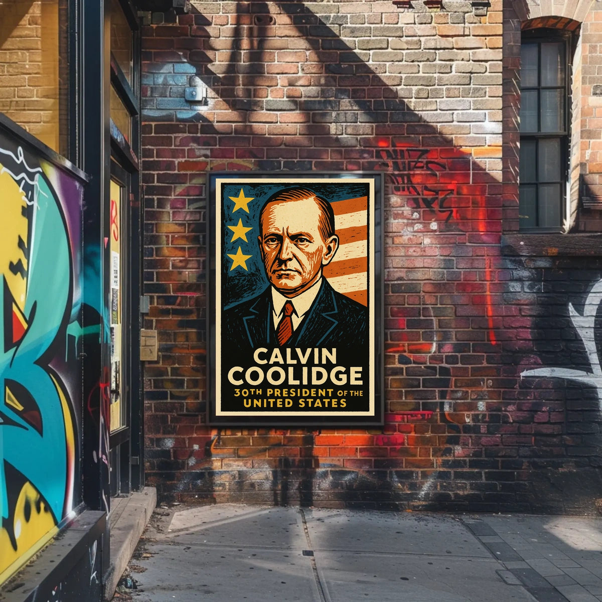 Calvin Coolidge 30th President Poster