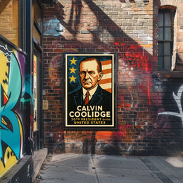 Calvin Coolidge 30th President Poster