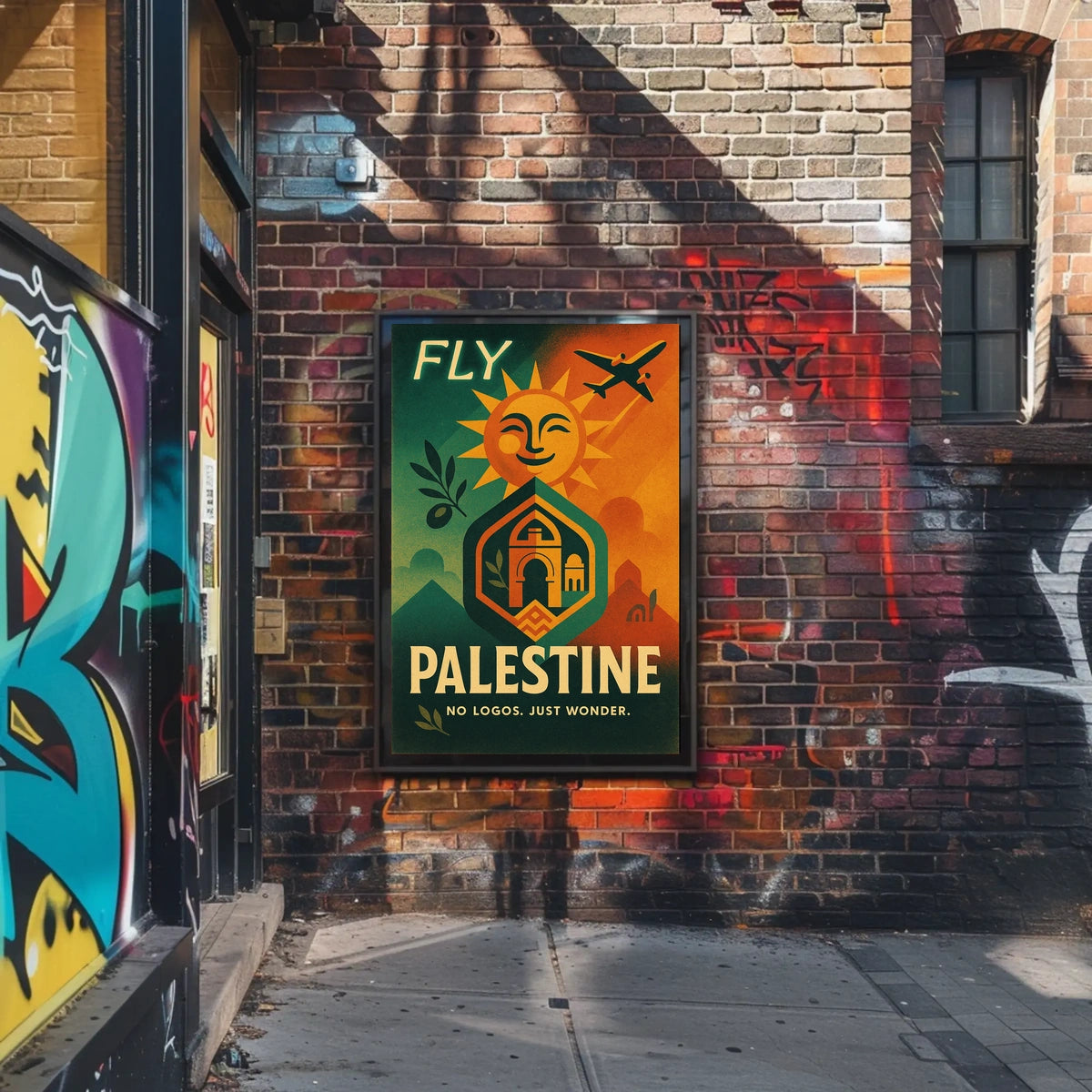 Fly Palestine Poster