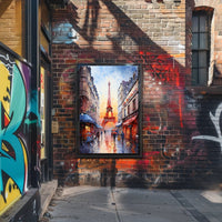 Parisian Street Scene Poster