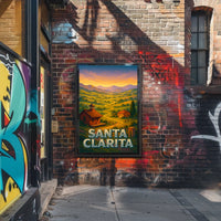 Santa Clarita Scenic Landscape Poster