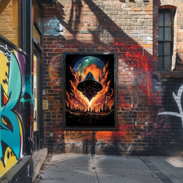 Cosmic Arrival Poster