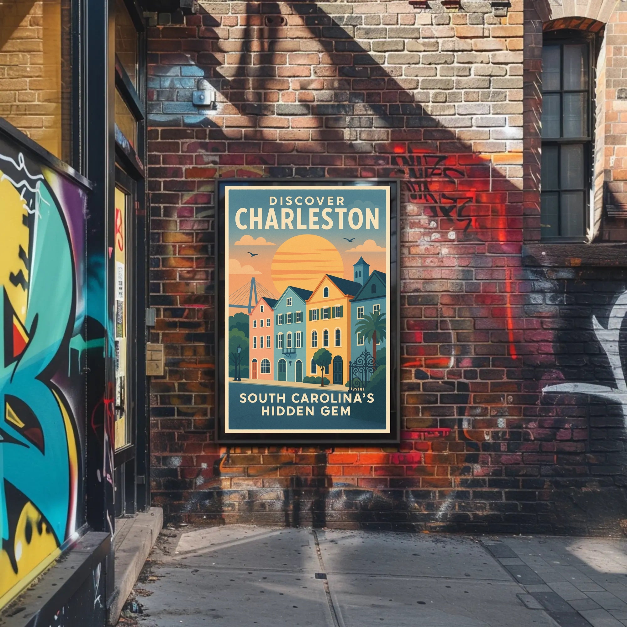 Discover Charleston Poster PosterGoat