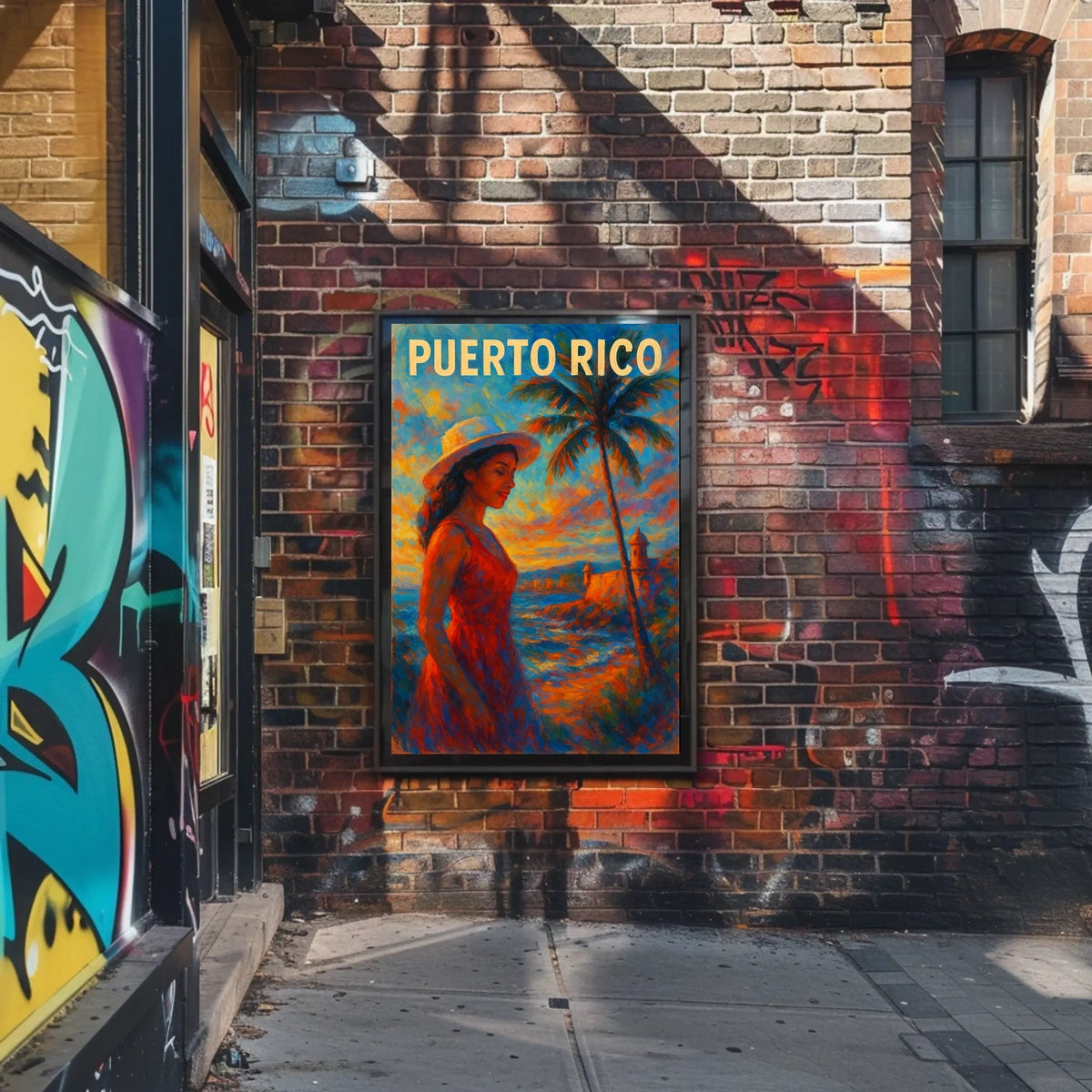 Puerto Rico Tropical Paradise Poster