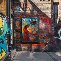 Puerto Rico Tropical Paradise Poster