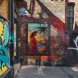 Puerto Rico Tropical Paradise Poster