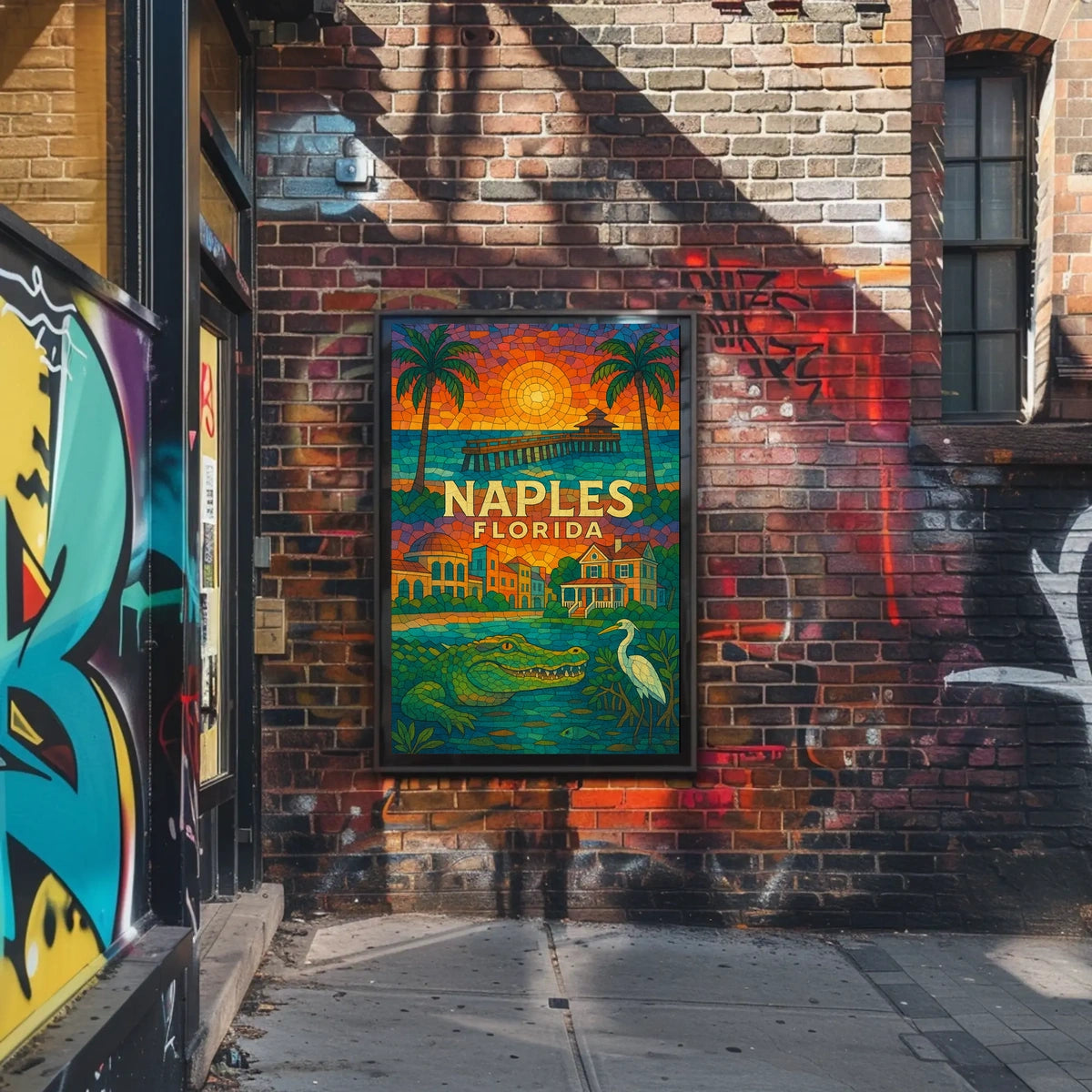 Vibrant Naples, Florida Poster