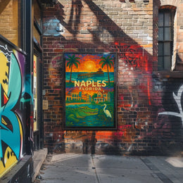 Vibrant Naples, Florida Poster