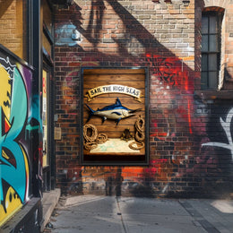 Sail the High Seas Poster PosterGoat