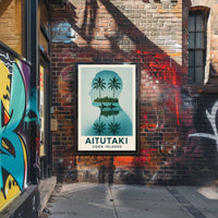 Aitutaki Cook Islands Paradise Poster