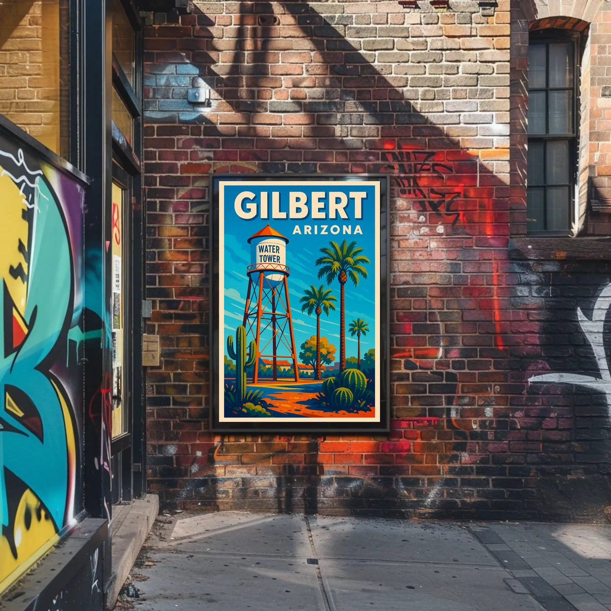 Gilbert, Arizona Water Tower Poster