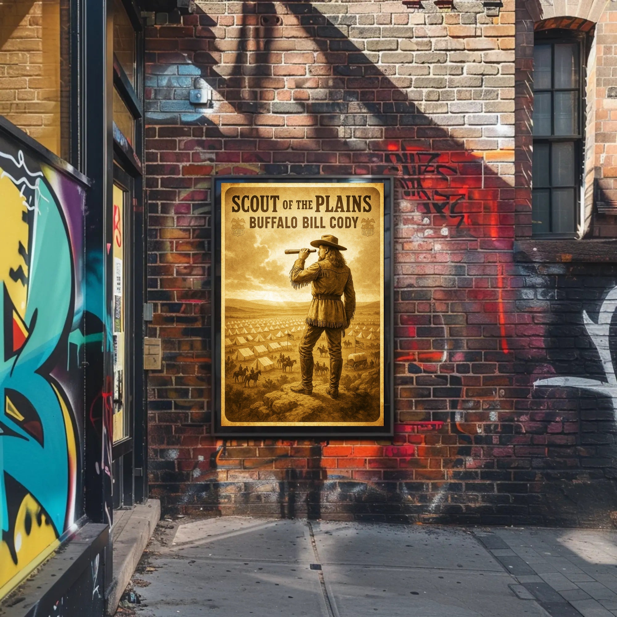 Buffalo Bill Cody Scout of the Plains Poster PosterGoat
