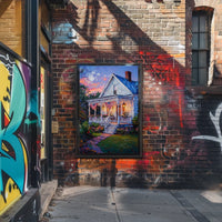 wooden house Poster