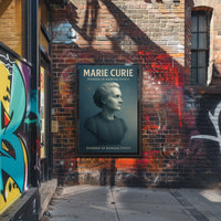 Marie Curie Pioneer Of Radioactivity Poster