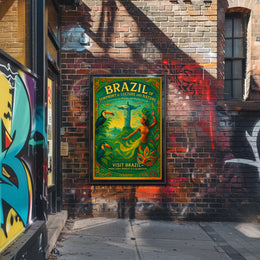 Brazil Symphony of Culture and Nature Poster