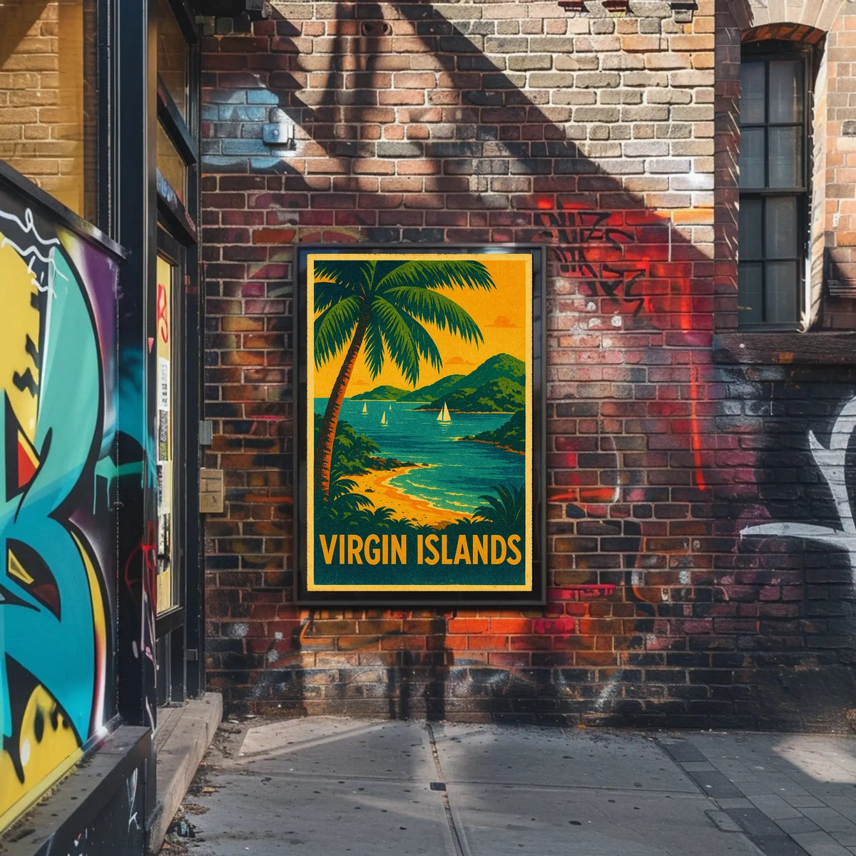 Virgin Islands Paradise Poster