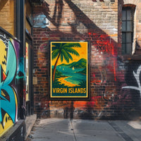 Virgin Islands Paradise Poster