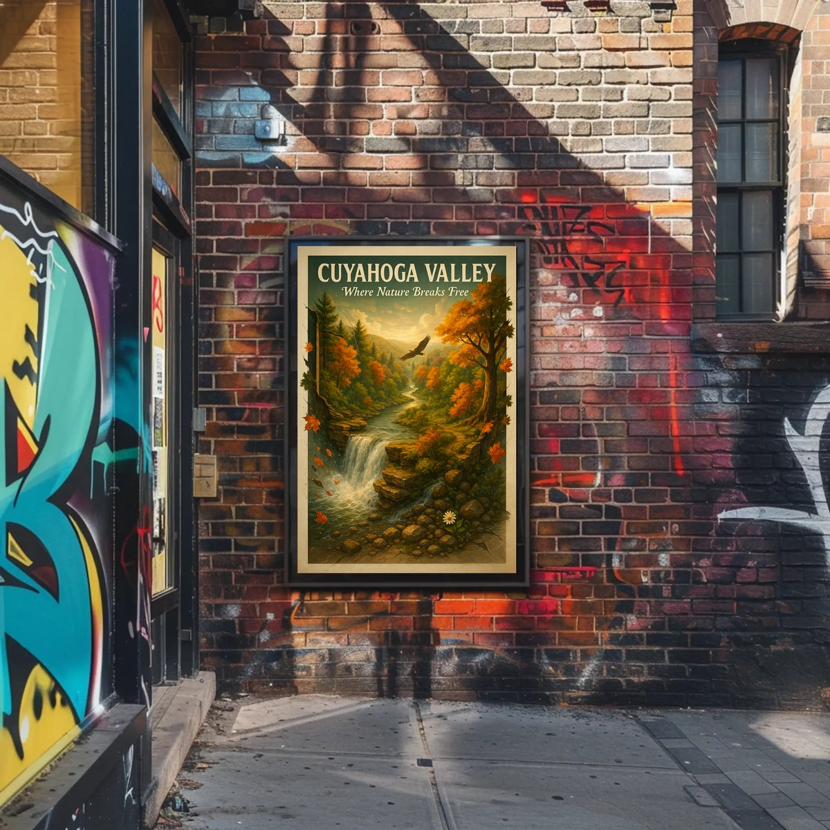 Cuyahoga Valley Where Nature Breaks Free Poster