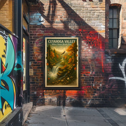 Cuyahoga Valley Where Nature Breaks Free Poster