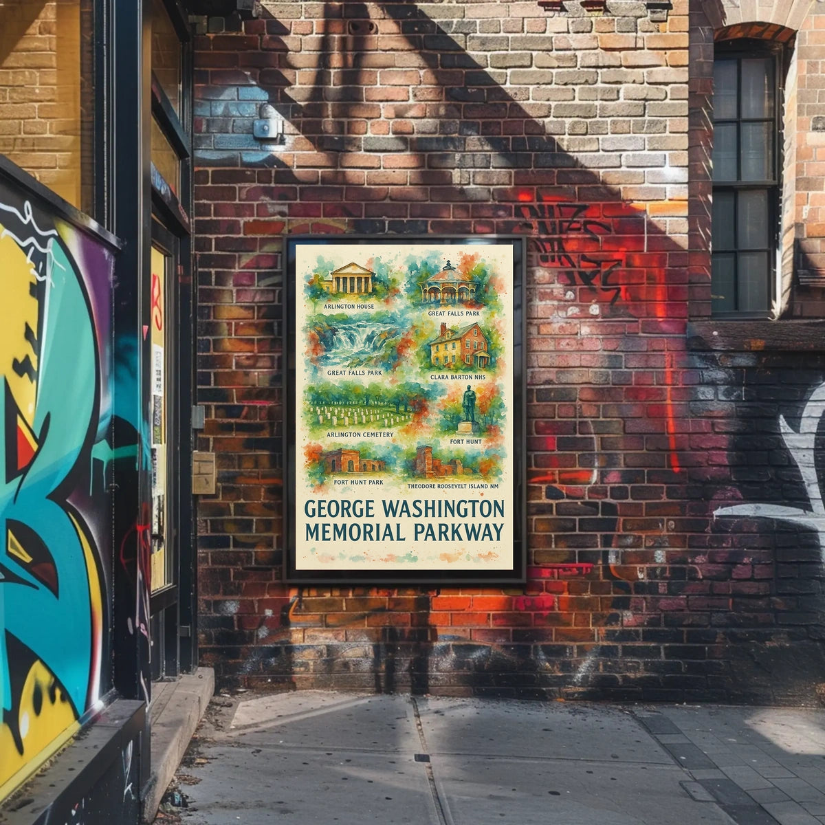 George Washington Memorial Parkway Poster