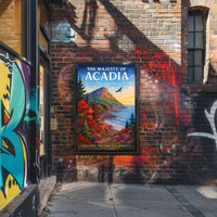 The Majesty of Acadia Poster