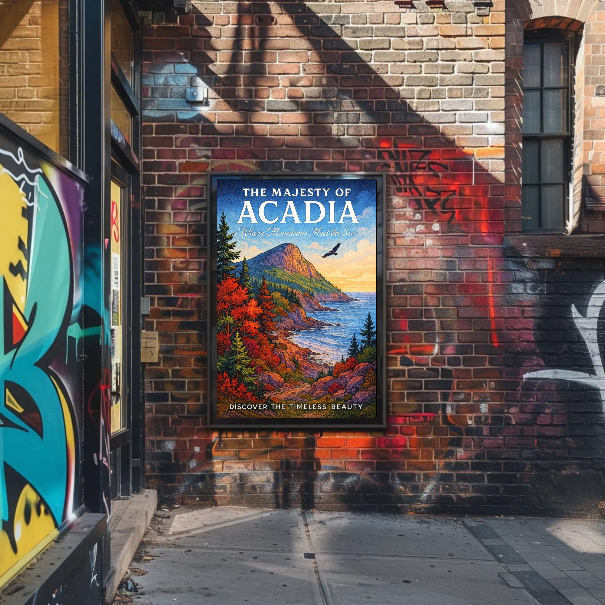 The Majesty of Acadia Poster
