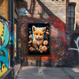 Enchanted Fox in Bloom