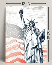 Liberty And Freedom Poster