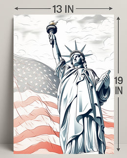 Liberty And Freedom Poster