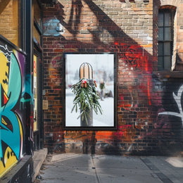 Winter Holiday Decor Poster