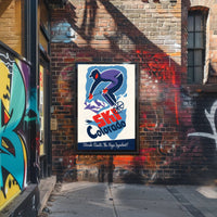 Ski Colorado Poster PosterGoat