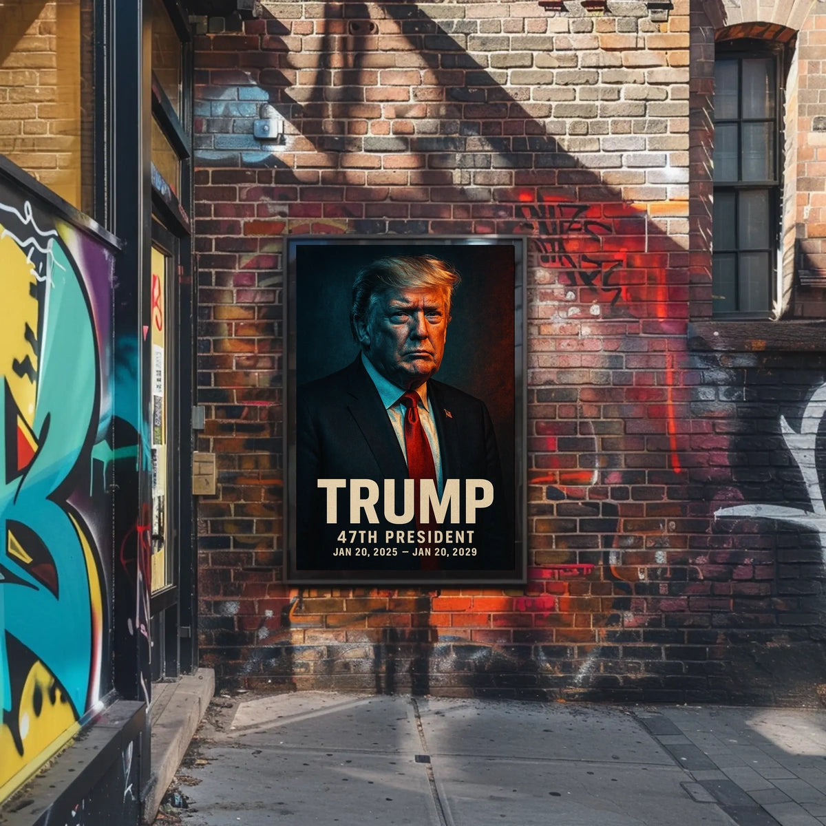 Donald Trump Visionary Dawn Poster
